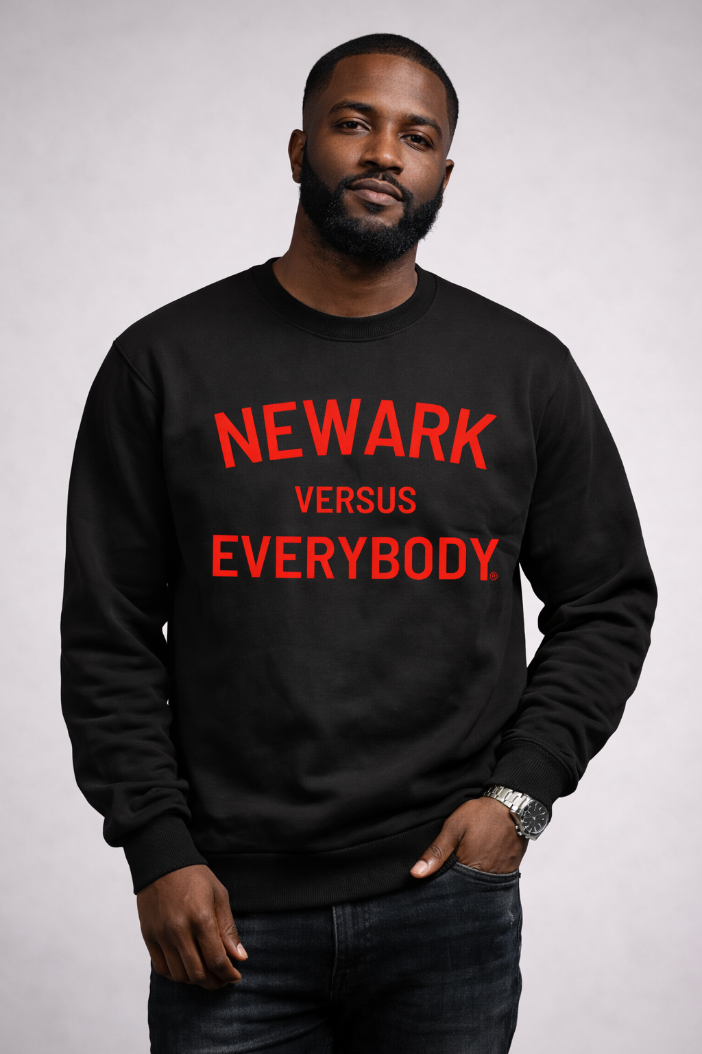 NVE | Crewneck - Red
